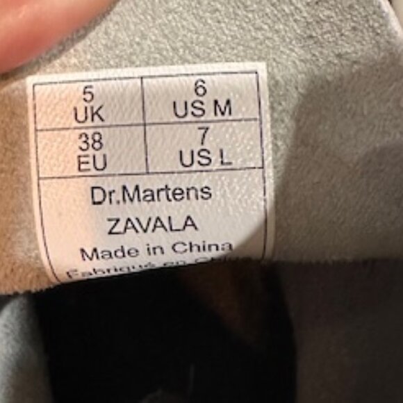 Dr. Martens Air Wair Boots White Woman's Size 6 m - Picture 4 of 14